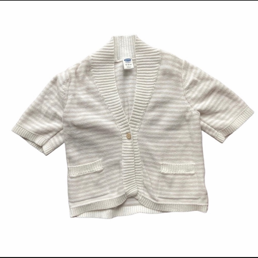 Old Navy short sleeved sweater 18-24 months
